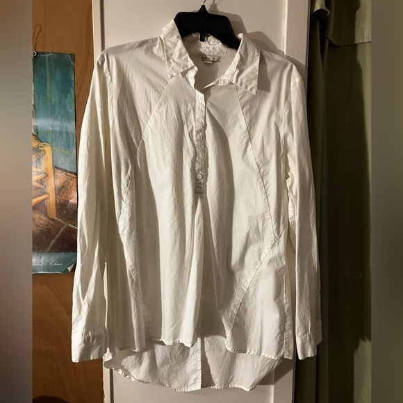 Cato Tops - Cato Asymmetrical Poplin Shirt